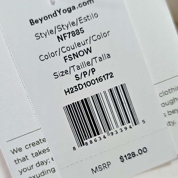 🏷️NWT Beyond Yoga Trek Pullover In Fresh Snow (White) - Various Sizes - Picture 15 of 15